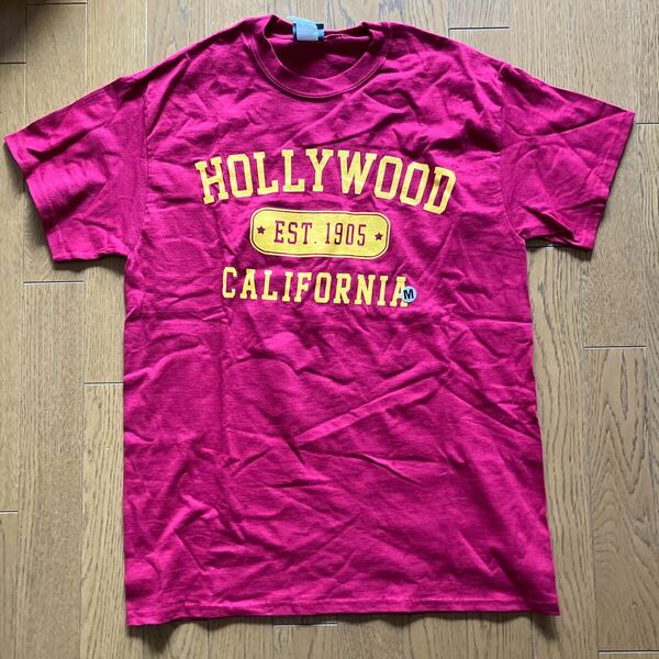 Tシャツ 半袖Tシャツ 半袖　Mサイズ　MV SPORT 綿　Hollywood California