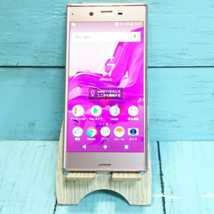 au Xperia XZ SOV34 ディープピンク 本体 白ロム SIMロック解除済み SIMフリー 607830