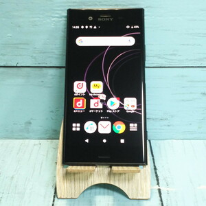 docomo Xperia XZ1 SO-01K Black 本体 白ロム SIMロック解除済み SIMフリー 771655