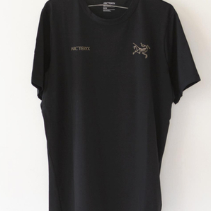 ARC'TERYX アークテリクス Captive Split SS T-Shirt Men's キャプティブ スプリット Tシャツ サイズM BLACK 中古美品の画像1