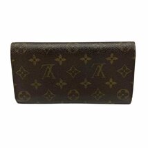 LOUIS VUITTON ルイヴィトン モノグラム ポルトフォイユ インターナショナル 三つ折り 長財布 M61217 TH1929_画像2