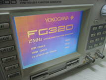 横河 YOKOGAWA FG300(FG320) 706122 15MHz 2CH出力 任意波形発生器 FUNCTION GENERAT ジャンク _画像2