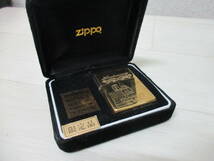 Zippo 60周年記念 1932～1992 ゴールドコンベックス 限定_画像1