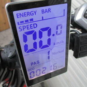 SUNPIE ファットバイク フル電動アシスト自転車 20インチ 折りたたみ ビーチクルーザー 7段変速 ディスクブレーキの画像4