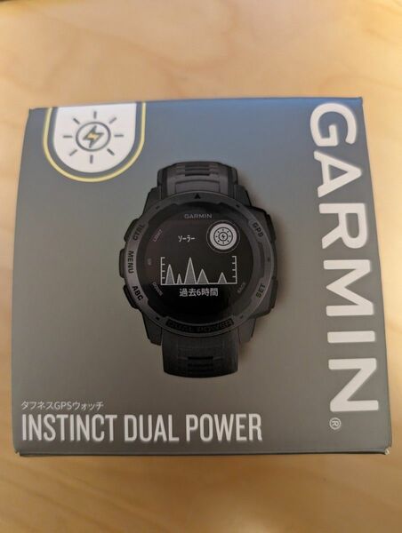 GARMIN ガーミン Instinct Dual Power インスティンクト Graphite 010-02293-31