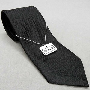  formal necktie black wrinkle pattern .. woven made in Japan . type * funeral *. another type polyester 100% NKK18 mail service possible 