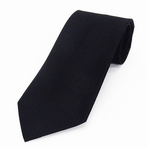  with translation stylish formal necktie black plain (.) silk 100% made in Japan . type * funeral *. another type spring for summer mail service possible NF-B23