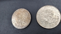 #16967A【良品おまとめ】 1968年 メキシコオリンピック 25ペソ銀貨×2枚 オリンピック記念銀貨 コレクションに_画像2