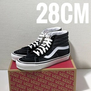 新品未使用 28cm Vans Sk8-Hi 38 DX Anaheim ヴァンズ バンズ スケートハイ アナハイム VN0A38GFPXC ブラック ホワイト 黒白 US10