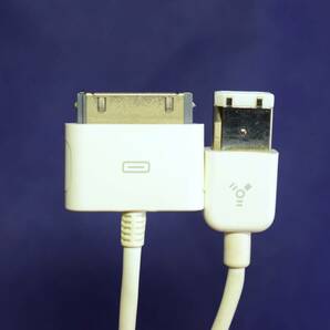 Apple純正 iPod 電源アダプタ用 Dock Connector ドックコネクタ FireWireケーブル 1.1mの画像6