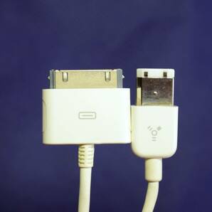 Apple純正 iPod 電源アダプタ用 Dock Connector ドックコネクタ FireWireケーブル 1.1mの画像5