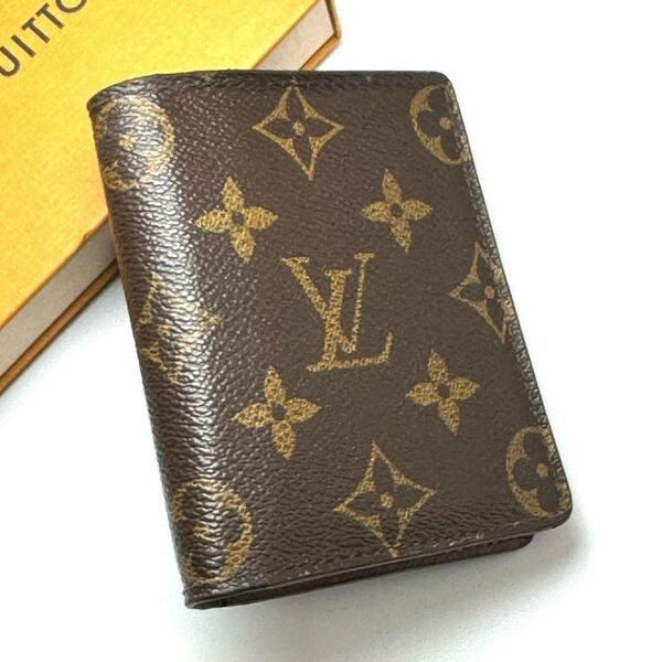 激レア 超美品 ルイヴィトン モノグラム ポルトフォイユ マジェラン 折り財布 M60045 ユニセックス LOUIS VUITTON