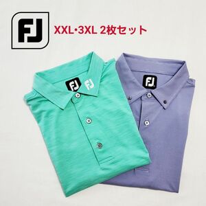 FOOTJOY フットジョイ 半袖シャツ 2枚セット XXL 3XL