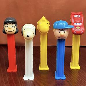 ★PEZ/ペッツ・Candy Dispenser/キャンディーディスペンサー PEANUTS/ピーナッツ 4種+L・マックィーンの画像2