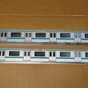 TOMIX Nゲージ 209系0番台 サハ209 京浜東北線 ボディー ガラスパーツ付き 東急タイプ 2両セット ジャンク品の画像2