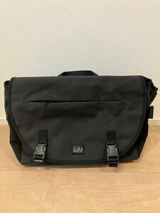 【1円〜】brompton Messenger Bag 13L Black ブロンプトン 純正バッグ フロントキャリアブロック