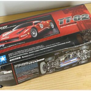 I041401 TAMIYA タミヤ 1/10 フェラーリ 458 チャレンジ(TT-02シャーシ) 電動RC 4WDレーシングカーの画像9