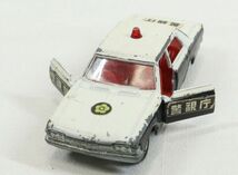 I041415【当時物ミニカー】トミカ 1/65 No3(4) トヨタ クラウン tomica TOYOTA CROWN 警視庁_画像9