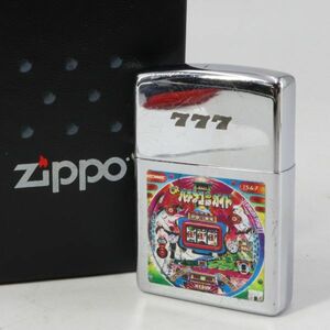 e3832【未使用　ZIPPO】777　1995年　ジッポー オイルライター　CRパチンコ必勝ガイド