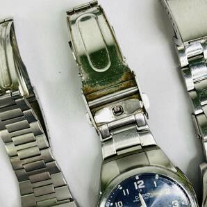 【ジャンク】 カシオ アルバ R.バレンチノ Swatch 他 メンズ レディース 腕時計 懐中時計 ブレスウォッチ まとめての画像3
