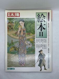 別冊太陽 絵本2 1984年秋号 No.47 絵本Ⅱ 中原淳一　蕗谷虹児　松本かつぢ　アールデコ　雑誌　平凡社 