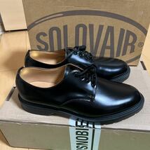 新品未使用！SOLOVAIR 4 Eye Shoe 4-996-BK-09 UK7,5 (26cm)_画像3