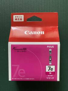 純正品 BCI-7e M マゼンタ 取付期限2023.06 　Canon キヤノン キャノン インクタンク インクカートリッジ PIXUS BCI-7M