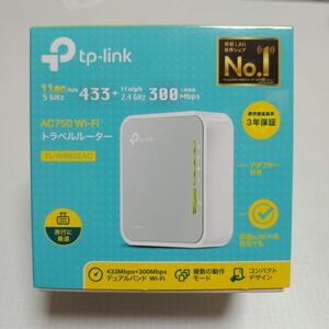 tp-link TL-WR902AC Wi-Fi トラベルルーター 無線LAN 無線LAN中継器 WiFi