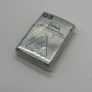 ZIPPO:ジッポー Fisher SPACE PEN/SPACE SHUTTLE 銀メッキ加工 2005年製
