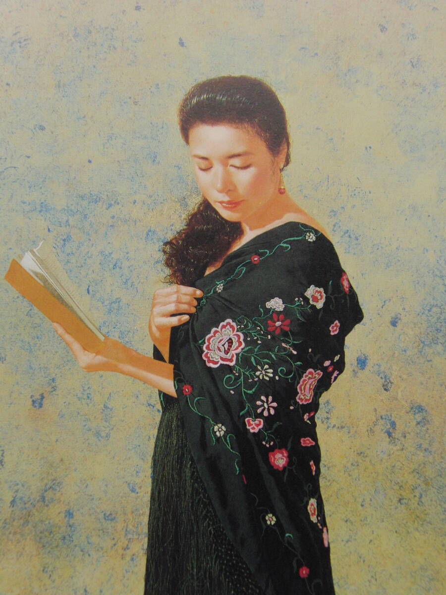 Masago Tsuji, ropa floreciente, Libros de arte raros y cuadros enmarcados., Enmarcado en un nuevo marco japonés., En buena condición, envío gratis, Cuadro, Pintura al óleo, Naturaleza, Pintura de paisaje