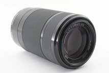 Sony SEL55210 55-210mm F/4.5-6.3 OSS Eマウント ブラック 望遠ズームレンズ 手ぶれ補正 [未使用に近い美品] レンズフード付き_画像4