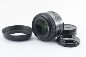 Nikon AF NIKKOR 28mm f/2.8D [美品] HN2 レンズフード付き フルサイズ対応 広角レンズ