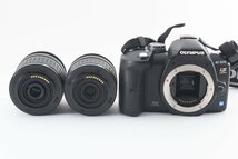 Olympus E-510 1000万画素 + 14-42mm / 40-150mm ダブルズームキット [美品] レンズフード CD-R 充電器 バッテリー 手ぶれ補正_画像10