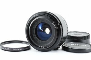 NIKON AF NIKKOR 28mm F2.8 [現状品] Kenko MC-1 フィルター付き