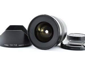 Canon EF 20mm f/2.8 USM [美品] EW-75II レンズフード付き 広角レンズ ウルトラソニック フルサイズ対応