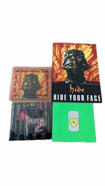 美品　中古　hide HIDE YOUR FACE Ja zoo PSYENCE CD3枚　楽譜　X japan スコア　ギター