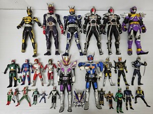 仮面ライダー ソフビ まとめ売り まとめて 各種 色々 パーツ欠品などあり 中古品 現状品