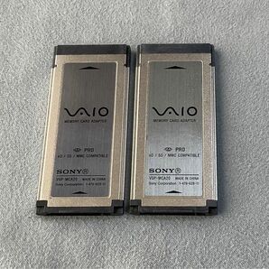 SONY VAIO メモリーカードアダプター VGP-MCA20 2個