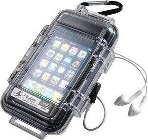 新品 PELICAN i1015 CASE ペリカンケース iPodケース カラー:ブラック 外寸:17 x 9.9 x 4.7 cm ケース用品 [3FXX-56815]