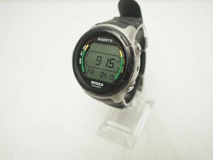 SUUNTO スント SPIDER スパイダーダイブコンピューター バッテリー交換済 動作確認済 延長ベルト ケース 取扱説明書付[3FW-59006]