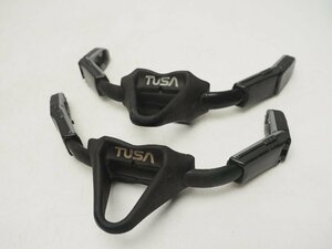 TUSA ツサ バンジーストラップ2本セット TA0915 サイズ:フリー(5段階サイズ調整可) スキューバダイビング用品 [3F20-59165]