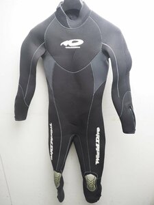 WorldDive ワールドダイブ ウェットスーツ フルスーツ メンズ 5ｍｍ 175cm/65㎏ 表ジャージ/裏ジャージ 手足首ファスナー付[3F-58964]