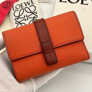 ★希少カラー★LOEWE ロエベ バーティカルスモールウォレット 折り財布