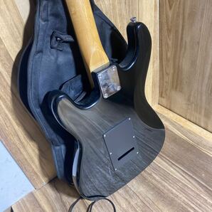 Barclay エレキギター black ソフトケース付き の画像5
