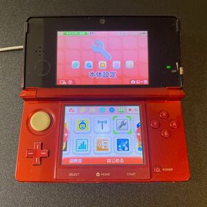 Nintendo 3DS本体 CTR-001 レッド 管理①