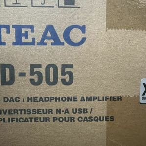 TEAC USB DAC ヘッドホンアンプ UD-505X シルバー 新品未使用の画像2