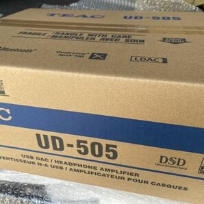 TEAC USB DAC ヘッドホンアンプ UD-505X ブラック 新品未使用の画像1