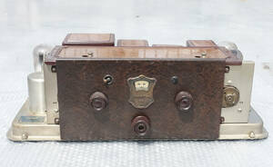 ATWATER KENT made 7 lamp vacuum tube radio, chassis model MODEL55C, operation does.