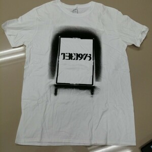 D04 バンドTシャツ　THE 1975 　ロゴT　白　UK製