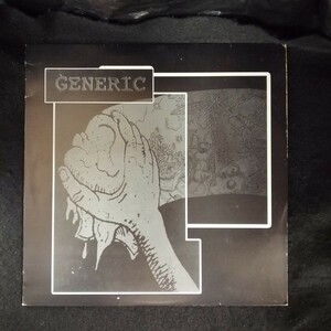 D04 中古LP 中古レコード　GENERIC join the eyernity ドイツ盤　UKハードコア　スラッシュ